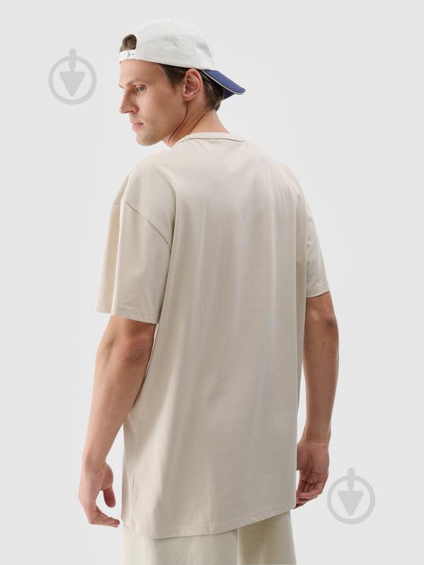 Футболка 4F TSHIRT U1972 4FWSS25TTSHU1972-12S р.S бежевый - фото 2 Футболка 4F TSHIRT U1972 4FWSS25TTSHU1972-12S р.S бежевый - фото 2