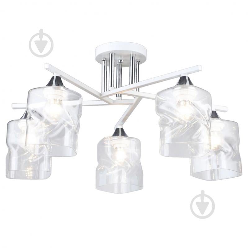 Люстра стельова Victoria Lighting 3x60 Вт E27 білий Lisbon/PL3 white - фото 2