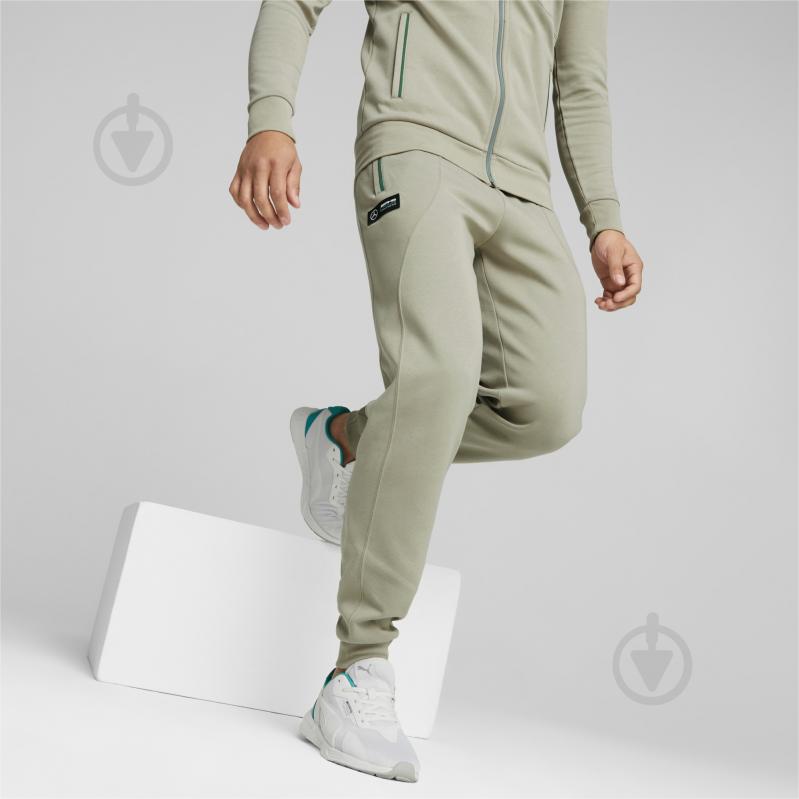 Штани Puma MAPF1 SWEATPANTS, CC 53846107 р. M бежевий - фото 3