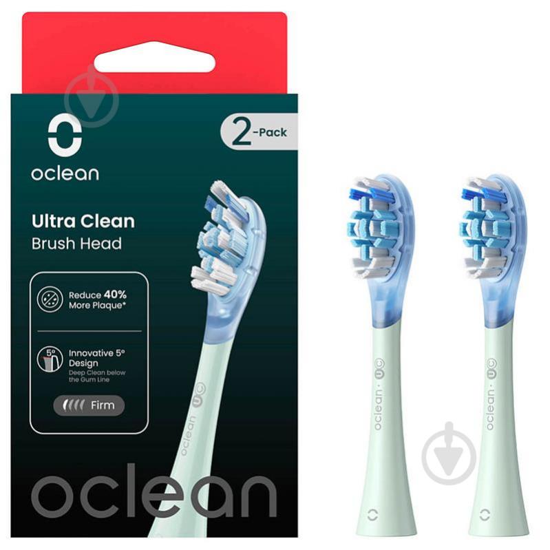 Набір електричних зубних щіток Oclean Ultra Gum Care Brush Head UG01 G02 2 шт. - фото 1