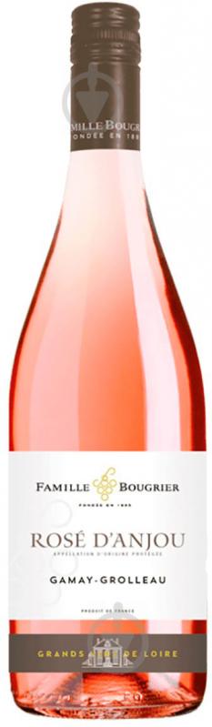 Вино Famille Bougrier Rose d'Anjou рожеве напівсухе 0,75 л - фото 1