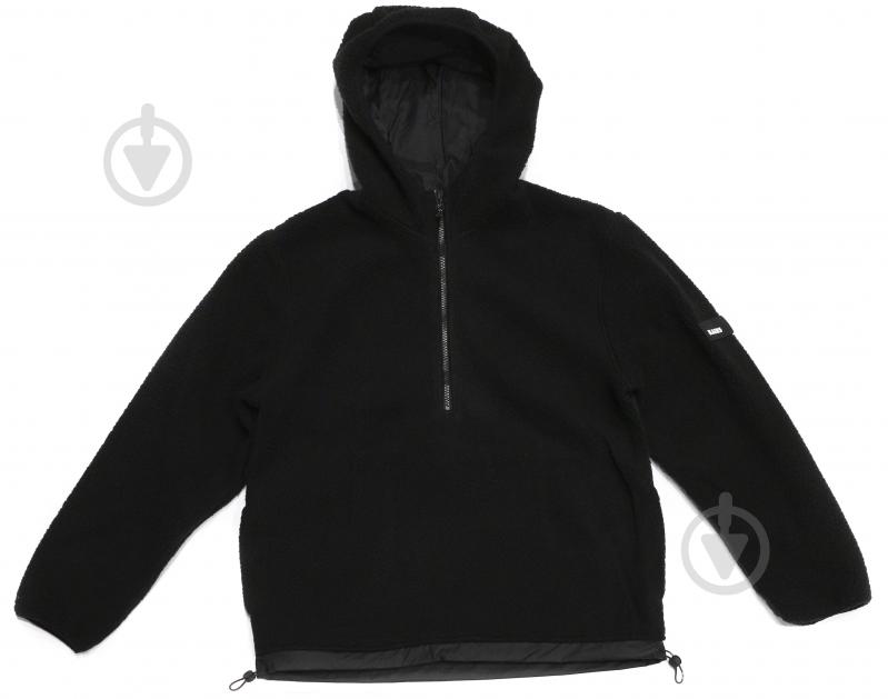 Куртка чоловіча Rains FLEECE PULLOVER HOODIE 18530-01 р.XS-S чорна - фото 1