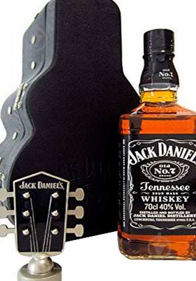 Виски Jack Daniel's Old No.7 в футляре гитары 0,7 л - фото 6