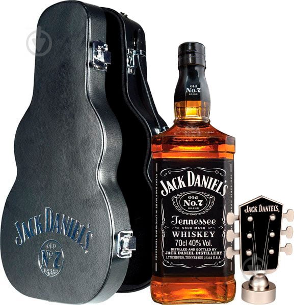 Віскі Jack Daniel's Old No.7 в футлярі гітари 0,7 л - фото 4