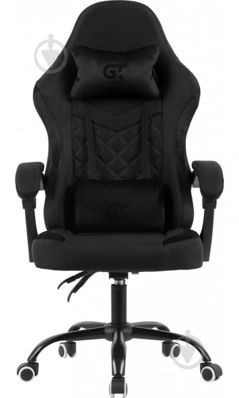 Крісло ігрове GT Racer X-2729 чорний - фото 1 Крісло ігрове GT Racer X-2729 чорний - фото 1