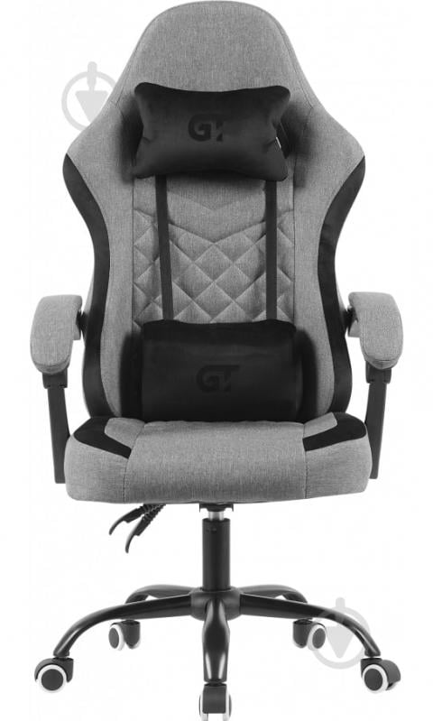Кресло игровое GT Racer X-2729 темно-серый - фото 1