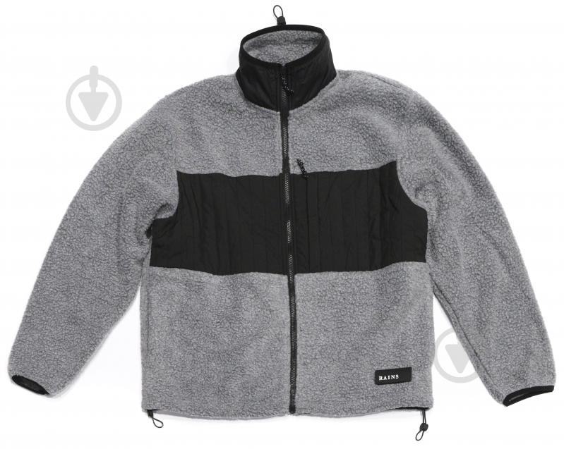 Куртка чоловіча Rains FLEECE JACKET 18520-50 р.M-L сіра - фото 1