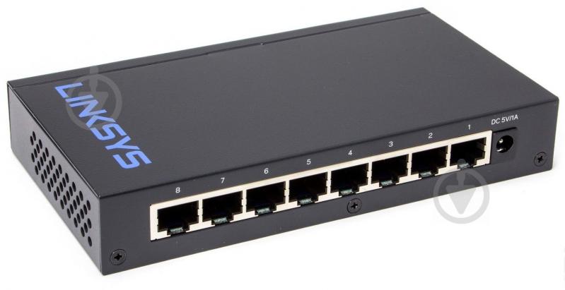 Комутатор Linksys LGS108 - фото 1