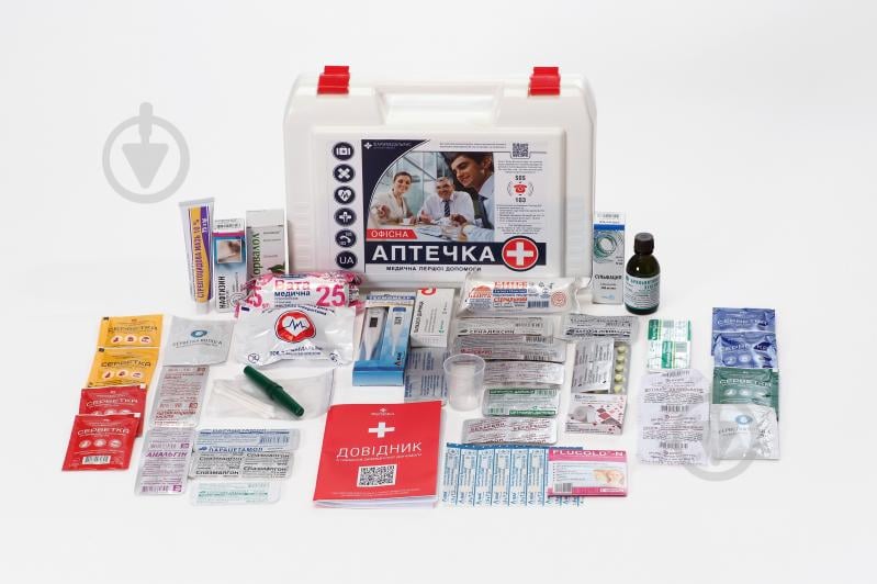Аптечка медицинская Фарммедальянс Офисная, большая - фото 2 Аптечка медицинская Фарммедальянс Офисная, большая - фото 2