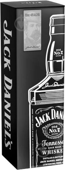 Віскі Jack Daniel's в металевій коробці 0,7 л - фото 1