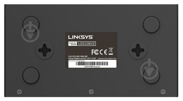 Коммутатор Linksys LGS108P - фото 7