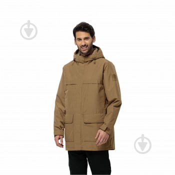 Куртка мужская зимняя Jack Wolfskin WINTERLAGER PARKA M 1115471_5601 р.XL коричневая - фото 1