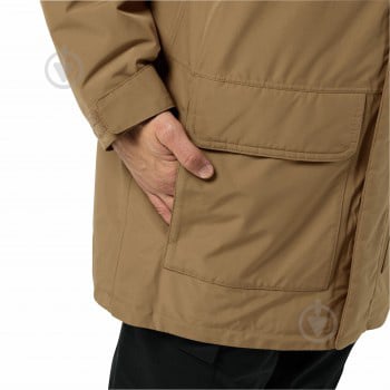 Куртка чоловіча зимова Jack Wolfskin WINTERLAGER PARKA M 1115471_5601 р.XL коричнева - фото 3