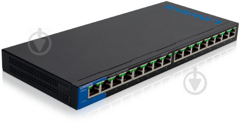 Комутатор Linksys LGS116P - фото 1