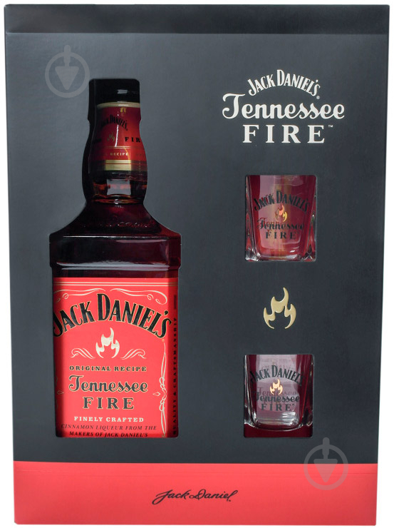 Лікер Jack Daniel's Fire + 2 шота 0,7 л - фото 2
