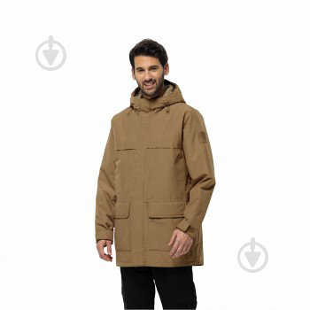 Куртка мужская зимняя Jack Wolfskin WINTERLAGER PARKA M 1115471_5601 р.2XL коричневая - фото 1