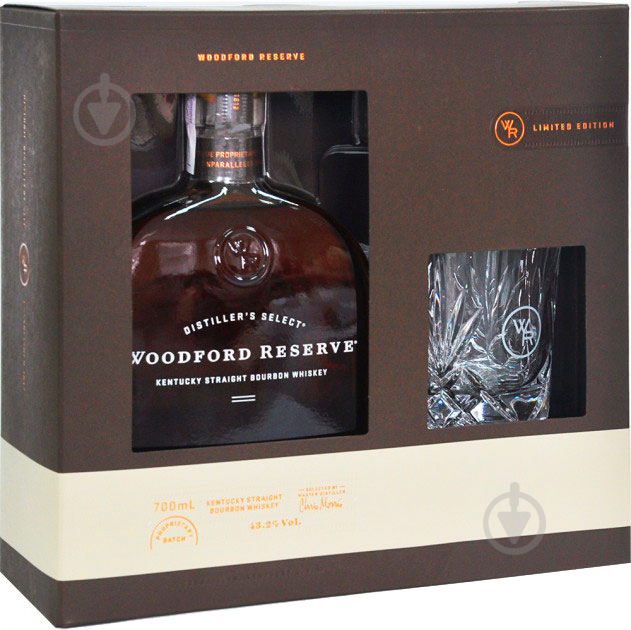 Віскі Woodford Reserve Glass 0,7 л - фото 1