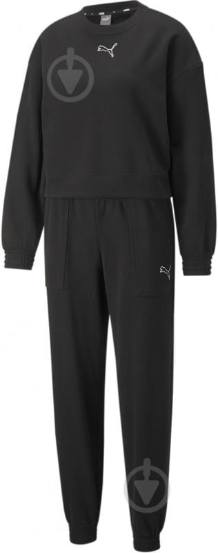 Спортивный костюм Puma Loungewear Suit 84745801 р. 2XS черный - фото 4