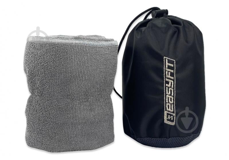 Полотенце из микрофибры 140х60 см SilverWing в сумочке 60x140 см серый EasyFit - фото 2 Полотенце из микрофибры 140х60 см SilverWing в сумочке 60x140 см серый EasyFit - фото 2