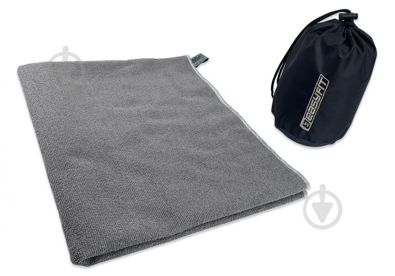 Полотенце из микрофибры 140х60 см SilverWing в сумочке 60x140 см серый EasyFit - фото 4 Полотенце из микрофибры 140х60 см SilverWing в сумочке 60x140 см серый EasyFit - фото 4