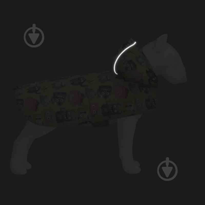 Дождевик Waudog рисунок "Мохнатые монстры" XXS А 23-26 см B 30-36 см С 15-20 см - фото 5 Дождевик Waudog рисунок "Мохнатые монстры" XXS А 23-26 см B 30-36 см С 15-20 см - фото 5