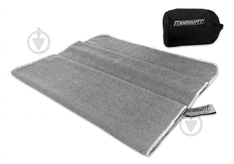 Полотенце SilverWing в сумочке 50x90 см серый EasyFit - фото 3 Полотенце SilverWing в сумочке 50x90 см серый EasyFit - фото 3