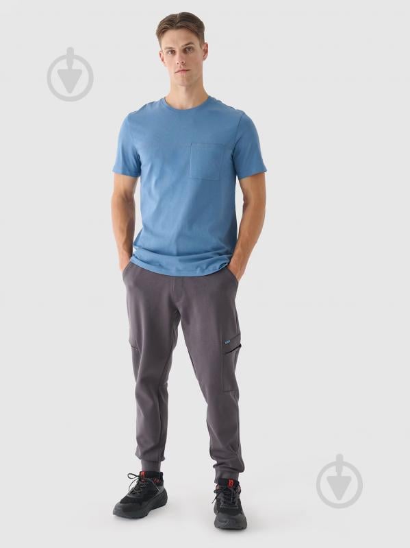 Футболка 4F 4FRSS24TTSHM2078-33S р.S голубой - фото 4 Футболка 4F 4FRSS24TTSHM2078-33S р.S голубой - фото 4