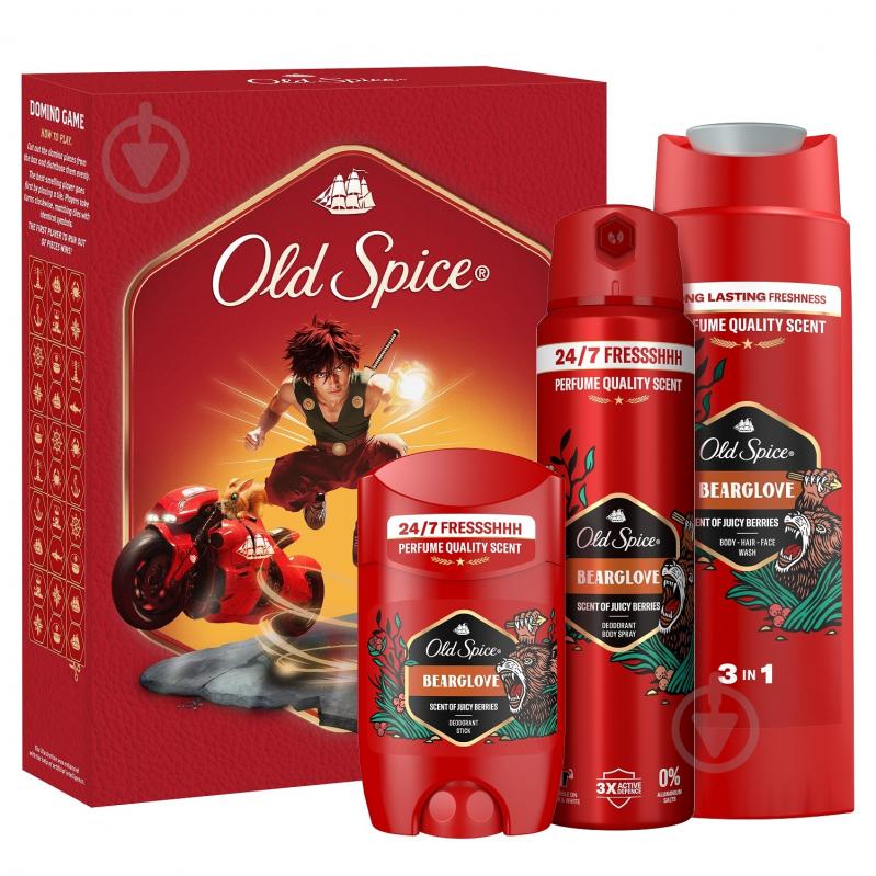 Набор подарочный Old Spice "Anime" Bearglove - фото 1 Набор подарочный Old Spice "Anime" Bearglove - фото 1