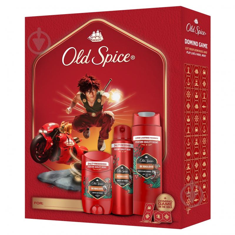 Набор подарочный Old Spice "Anime" Bearglove - фото 2 Набор подарочный Old Spice "Anime" Bearglove - фото 2