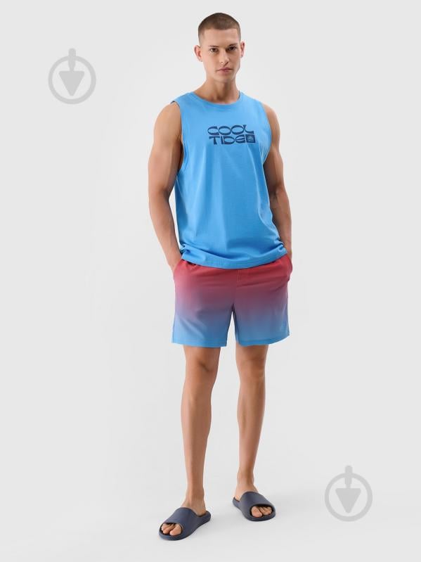 Футболка 4F SLEEVELESS M123 4FWSS25TSLEM123-33S р.S голубой - фото 3 Футболка 4F SLEEVELESS M123 4FWSS25TSLEM123-33S р.S голубой - фото 3