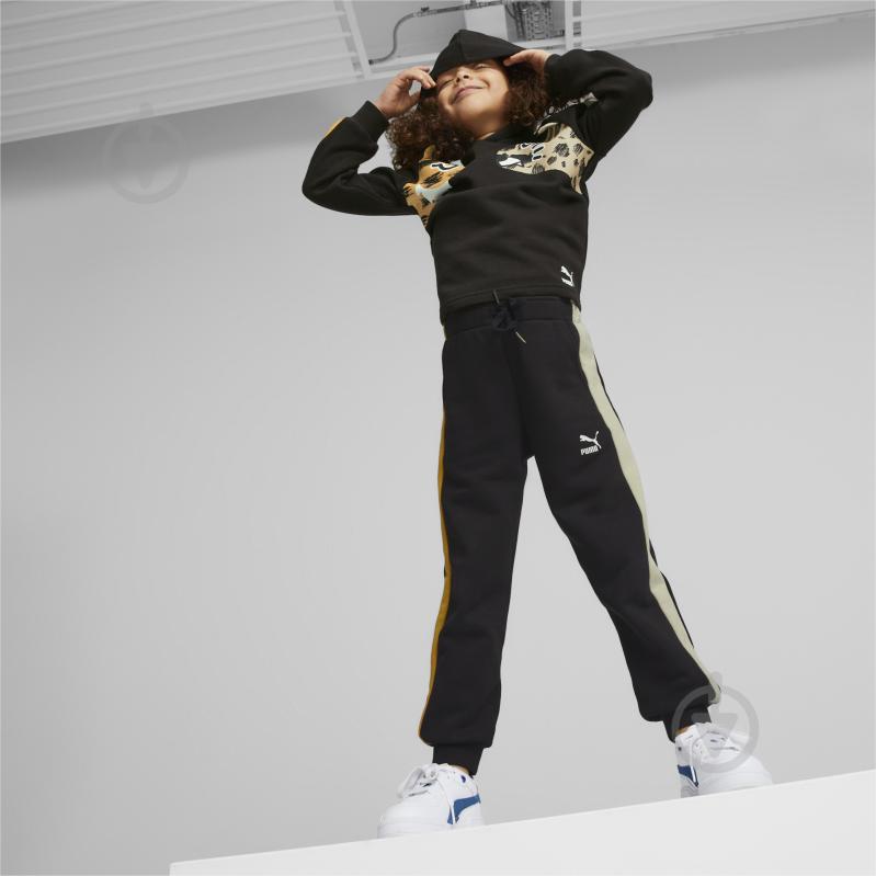 Штани Puma T7 PUMAMATES SWEATPANTS TR 53847301 р. 110 чорний - фото 3