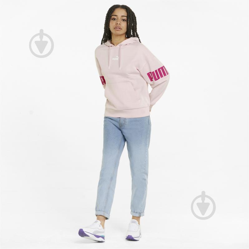 Джемпер Puma POWER Hoodie 84712516 р. XS рожевий - фото 3