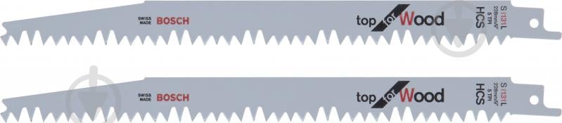 Пилочка для сабельной пилы Bosch S1131-L 2 шт. - фото 1