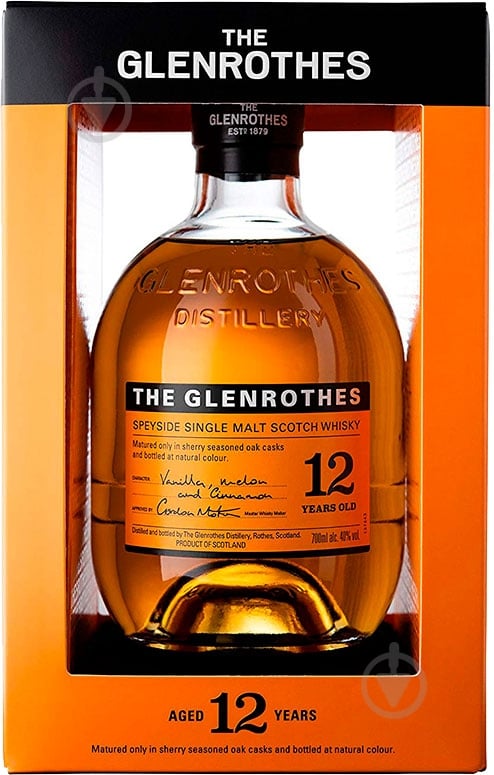 Віскі Glenrothes 12 років витримки 0,7 л - фото 1