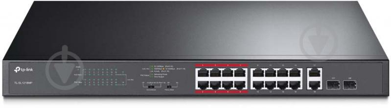 Коммутатор TP-Link TL-SL1218MP - фото 1