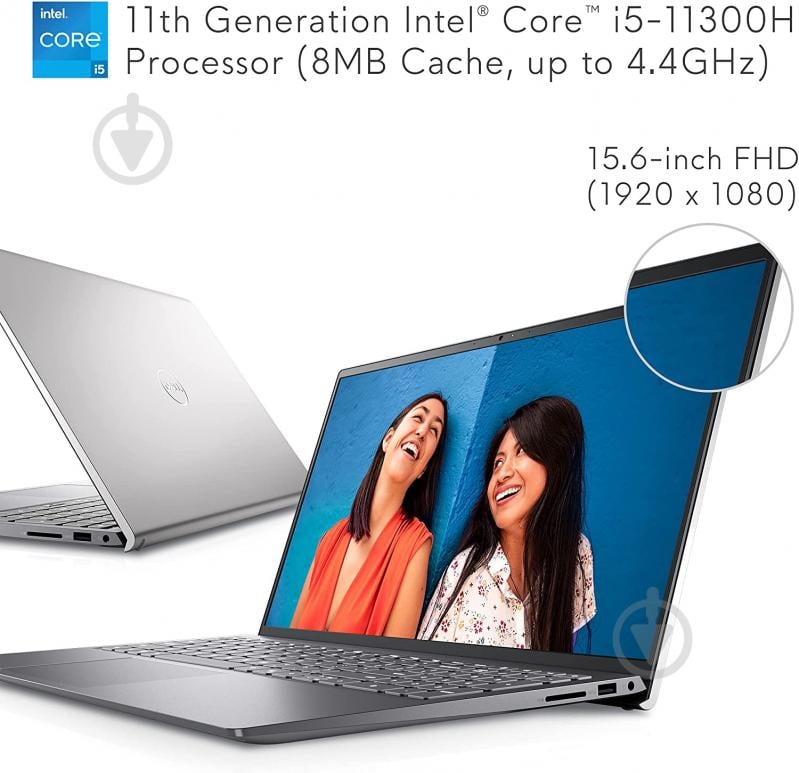 Ноутбук Dell Inspiron 5510 15,6" (I5558S3NIW-90S) silver - фото 4