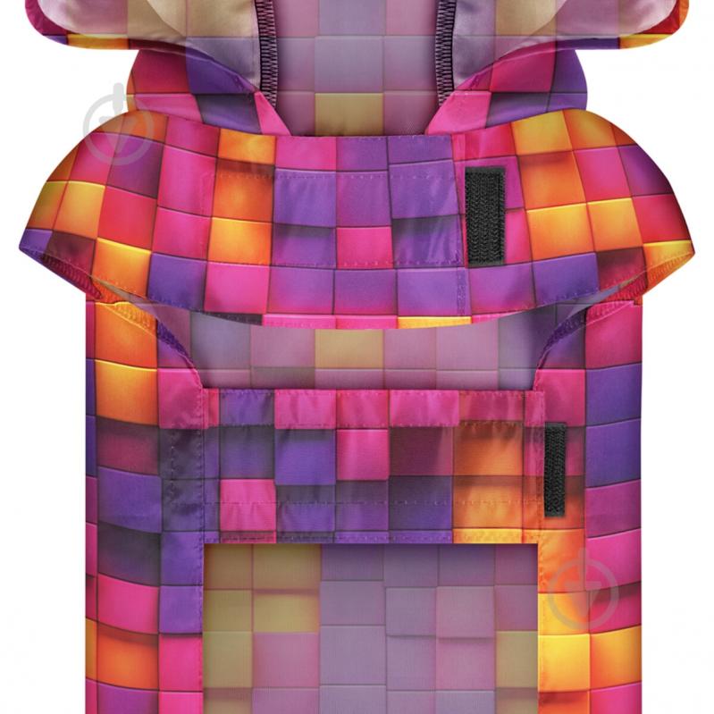 Дождевик Waudog рисунок "Кубы 3Д" XS А 26-29 см B 32-41 см С 21-26 см - фото 4