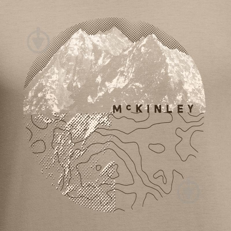 Футболка McKinley Galla II M 430778-074 р.S бежевый - фото 4