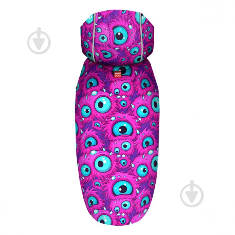 Дождевик Waudog рисунок "Глаз монстра" S А 32-35 см B 41-52 см С 26-33 см - фото 3 Дождевик Waudog рисунок "Глаз монстра" S А 32-35 см B 41-52 см С 26-33 см - фото 3