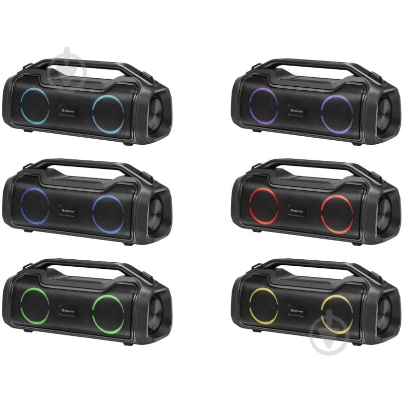 Портативная колонка Defender Beatbox 50 black (65950) - фото 8