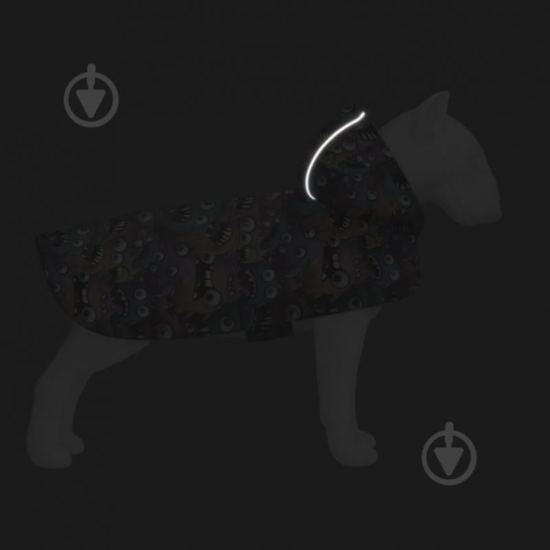 Дощовик Waudog малюнок "Зубасті монстри" M А 40-43 см B 52-62 см С 33-42 см - фото 5 Дощовик Waudog малюнок "Зубасті монстри" M А 40-43 см B 52-62 см С 33-42 см - фото 5