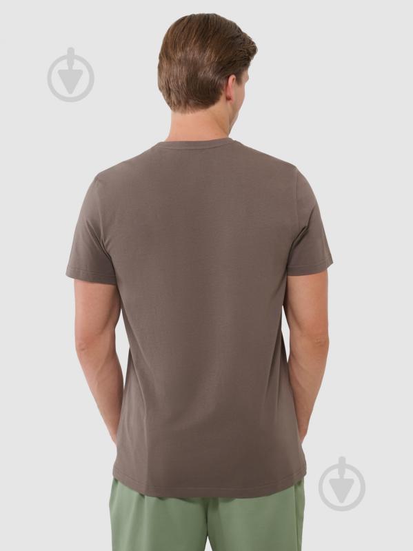 Футболка 4F TSHIRT M1974 4FWSS25TTSHM1974-80S р.S коричневый - фото 3