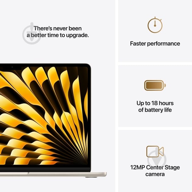 Ноутбук Apple MacBook Air M4 2025 13,6" (MW0Y3UA/A) starlight - фото 9