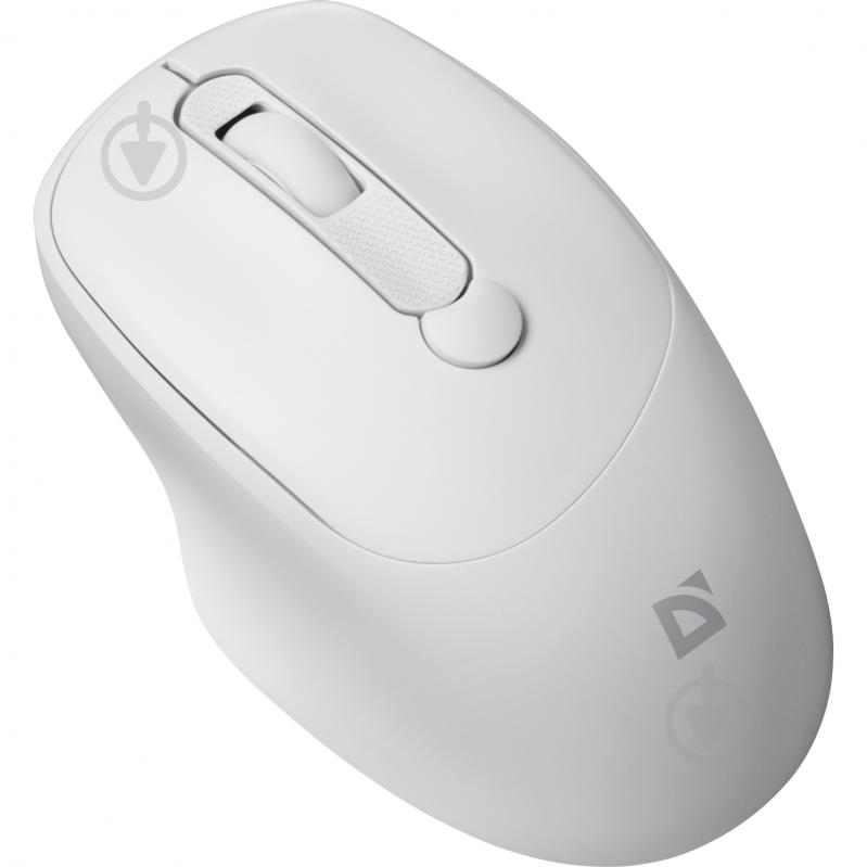 Мышь Defender Feam MM-296 white (52297) - фото 2 Мышь Defender Feam MM-296 white (52297) - фото 2