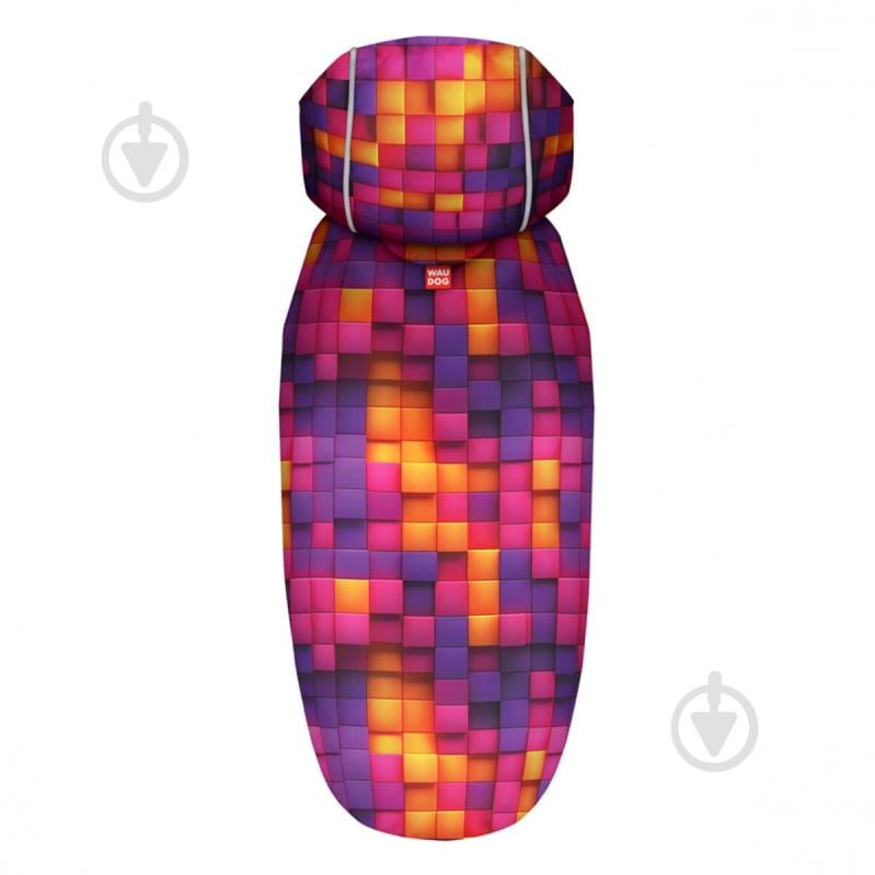 Дождевик Waudog рисунок "Кубы 3Д" М А 40-43 см B 52-62 см С 33-42 см - фото 3 Дождевик Waudog рисунок "Кубы 3Д" М А 40-43 см B 52-62 см С 33-42 см - фото 3