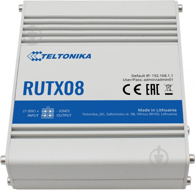 Wi-Fi-роутер Teltonika RUTX08 - фото 1