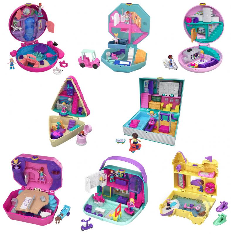 Кукольный набор Polly Pocket Карманный мир в ассортименте - фото 1