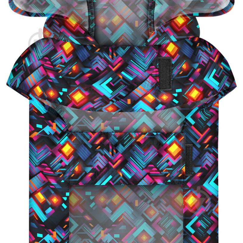 Дощовик Waudog малюнок "Нескінченні світи"L А 48-52 см B 60-70 см С 42-52 см - фото 4 Дощовик Waudog малюнок "Нескінченні світи"L А 48-52 см B 60-70 см С 42-52 см - фото 4