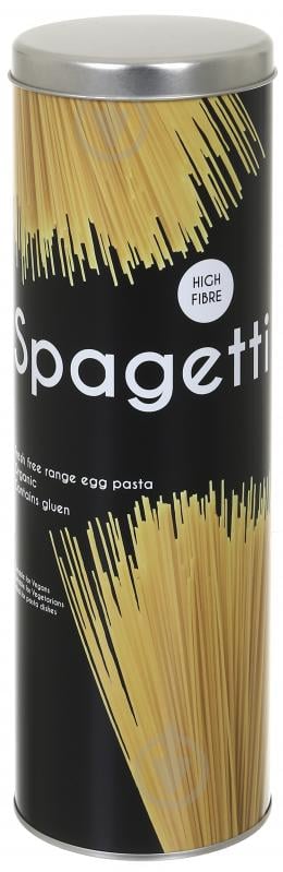 Ємність для зберігання Loft Spagetti чорна 27х9 см Flamberg Premium - фото 1