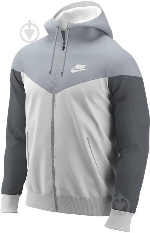 Ветровка мужская демисезонная Nike M NSW HE WR JKT HD AR2191-100 р.XXL белая - фото 3 Ветровка мужская демисезонная Nike M NSW HE WR JKT HD AR2191-100 р.XXL белая - фото 3